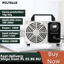 pcltsllk 32g 오존 발생기 220v 10g ozono 멸균 휴대용 공기 ozonu o3 산소 desinfection ozonizer 포름 알데히드 제거, 1개, 10G-220V, CHINA