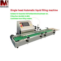 액상충진기 소분기 MANSHENG 데스크탑 자동 자기 펌프 원 헤드 액체 충전 기계 컨베이어 큰 나무 유기 비료, 01 above 5 ml_01 110V_04 AU