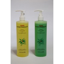 아로마 핫바디 젤 슬리밍 사우나 오일 600g, 아이비녹차 (초록) * 10개