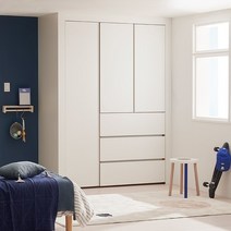 한샘 바이엘 채널 작은방 붙박이장 데일리서랍형 150~220cm, F형 205~210cm(F)