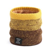 스카프링 2021 패션 여성 니트 스카프 솔리드 캐쉬머 같은 겨울 Snood 레이디 따뜻한 모직 모피 두꺼운 남