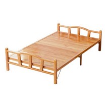 원목 접이식 침대 침대 다이 매트리스 받침 토퍼 싱글 슈퍼싱글 사이즈 침대프레임, B폭 0.8m