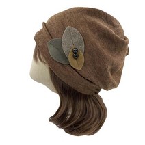 엄마짱 MDS 8464 나뭇잎 8각두건 여성봄여름모자 빈티지두건 항암두건 위생두건 엄마모자 실내 항암모자 에어로빅두건 요가두건 주방두건 요양원