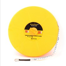 다용도 원형 화이바 줄자 100M 산업용줄자 화이바줄자 자성줄자