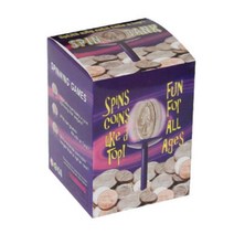 동전 팽이 투명 저금통 어린이 마술도구 교재 과학 방과후 수업 과학장난감 과학완구 초능력 원리