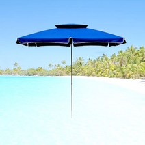 접이식 커피숍 파라솔 비치 캠핑 정원 대형 야외용, 꽃보다가구 파라솔적색(물통별매)