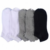 오너클랜 남자 무지 발목양말 색상랜덤 5켤레 패션 캐쥬얼[WC60B02]