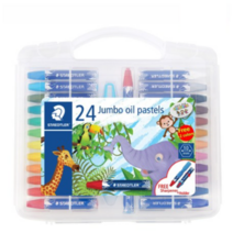 스테들러 점보 오일 파스텔 어린이 크레파스 24색세트 241PB24, 24색, 15세트