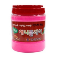 애니클레이 버켓, 형광분홍, 500g