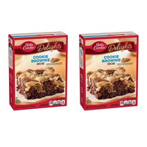 Betty Crocker 베티크로커 브라우니 만들기 믹스 쿠키브라우니 Cookie Brownie 493g 2개