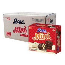 해태제과 오예스 미니 12입 192g 12개 초콜릿 케익크 한박스, 단품