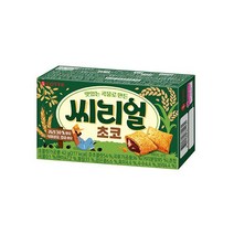 롯데 씨리얼초코 42g 옛날과자 사무실간식 유치원 탕비실 어린이집 비품, 4개