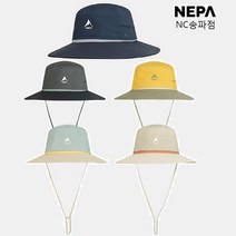 [네파] NC송파점 공용 크라운 부분이 탈부착 되어 일반햇 메쉬햇 두가지로 활용 가능한 투인원 햇 LUME 루메 더블햇 등산모자 7JC7408 SPH, 060, 블랙(C01)
