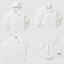엄브로 클래식 바람막이 반팔 아노락 반바지 세트 셋업 스위트콘