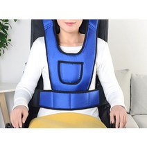 휠체어억제대 허리 안전 벨트 특수 미끄럼방지 보호대, 통기성 다리 스트랩