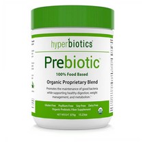Hyperbiotics Organic Prebiotic Powder 하이퍼바이오틱스 오가닉 프리바이오틱 파우더 375g(13.23oz), 1개, 1