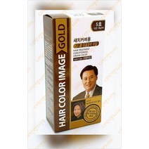 네슈라 헤어칼라이미지 골드 새치커버/5호 자연흑갈색, 단품, 단품