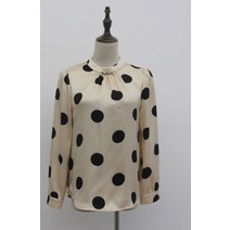 트랜드티셔츠 봄옷 여성 도트 반팔셔츠 스타일리쉬 블라우스 289 서려헌 88 RXLC8006 4789556016