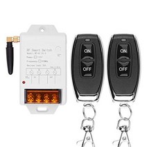 원격 제어 스위치 110V 무선 원격 제어 펌프 30A 릴레이 315mhz 스마트 고출력 모터 리모컨 제어 팜 워터 펌프 장비 산업 및 기타 분야에서 널리 사용됩니다