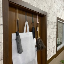 가방거치대 사무실가방걸이 앞치마걸이 마스크걸이대, 블랙