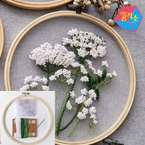DIY 프랑스자수 패키지 키트 들꽃 자수공방 프랑스자수꽃 취미