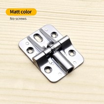 용접경첩 대문경첩 다기능 접이식 문 아래 경첩 가구 조절식 제한 포지셔닝 플랩, 02 Matte Silver