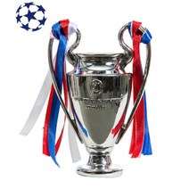 UEFA 유럽 챔피언스리그 챔스 축구 우승팀 트로피컵 빅이어 사이즈별 첼시 레알 뮌헨, 2021 첼시(32cm) 블루 리본