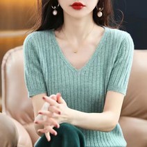 여성니트티반팔티면티d8q20fhqa0