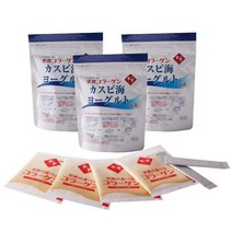 [최신유통기한] 하나마이 카스피해 유산균 종균 요거트 요구르트 스타터 3세트, 유산균 종균 1.5g x 2포 + 콜라겐 5g x 4포