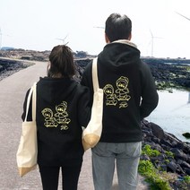 선물고팡 후드집업 남녀공용 빅사이즈(L~3XL) 패밀리룩 특양면 기모집업 국내제작