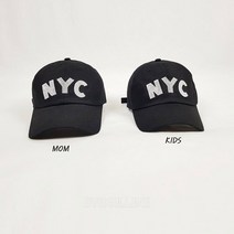 월드모자 NYC나염자수볼캡(맘)