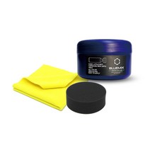 블루믹스 리틀보이 카나우바 고체왁스 150g 차량용 왁스 차광택 차왁스 + 어플 타월, A-1 리틀보이 150g (패드+타월)