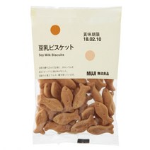 일본 무인양품 두유 비스킷 70g