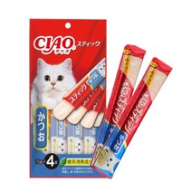 이나바 챠오츄르 가다랑어스틱 14g 4P(122) 고양이 마약간식