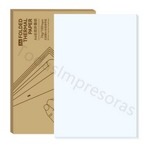 Peripage 미니 a4 프린터 빠른 건조 및 장기 보관 연속 감열지 100매 접힌 감열지 papel termico, lt 2 롤