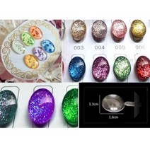 네일아트 포트폴리오 네일차트 네일아트 앨범, 물방울 48pcs