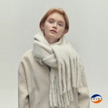 슈럭스 [당일출고/무료배송] 포근하고 부드러운 남녀공용 목도리 5color, 크림