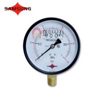 일반압력계 압력게이지 삼성일반압력계 A Type, 100∮-6K