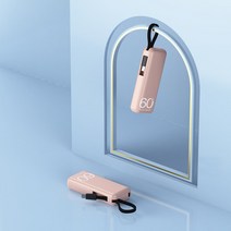 블랙박스배터리 차량보조배터리 차량 블랙박스 보조 배터리 미니 보조베터리 5000mAh 핸드폰 빠른 충전 외, 05 Pink Type-C_01 5000mAh