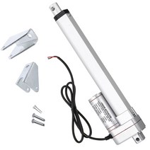 리니어 엑츄에이터 전동 실린더 전기 선형 액추에이터 DC 12V 24V 모터 브래킷 포함 50mm 100mm 150mm 200mm 250mm 300mm 350mm 400mm 스트로, [06] 300mm Stroke lgth, [02] 12V 300N 30mm s