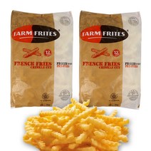 팜프리츠 크링클컷 (줄무늬감자) 2kg (2봉), 2개