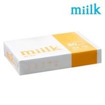 한국제지 밀크베이지 미색용지 A4 복사용지(A4용지) 80g 500매 1권