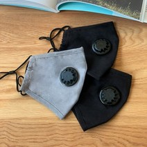 필터교체형 여름용 배기밸브 다회용 마스크 핑크, 색상, 1개