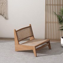이동식3단선반 학교급식 호텔 베이지 라탄 의자 나무 미니멀리스트 낮은 식당 모던한 감성, style 1