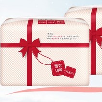 성인용 기저귀 빨강 내복 소변패드 라운드형 300매 국산 요양 보호 위생 패드