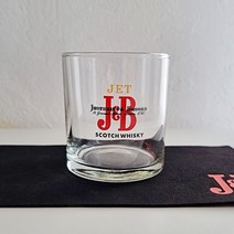 J&B JET 위스키 온더락잔 제이앤비 제트 양주 글라스 글렌피딕 조니워커 발렌타인, 1개
