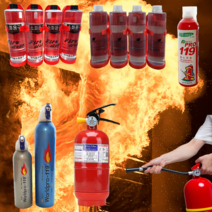 차량용 소화기 분말 간이 스프레이 가정용 차량 k급 CO2 자동 확산 투척용 휴대용 소형 소화 용구 초기 진압용 강화액 주방용 캠핑용 캠핑 업소용 용품 새차 국산 거치대 포함, 파이어매직 소화용구4세트