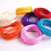 칼라 지끈 종이끈 공예용 포장끈 2mm 4mm, 남색, B. 굵은종이끈