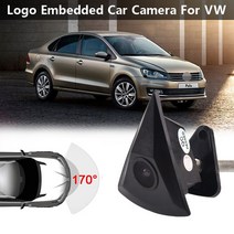 어라운드뷰 후방 사이드 카메라 HD 자동차 CCD 전면 뷰 VW 파사트 B5 B6 B7 티구안 골프 MK5MK6 Touran 폴, 한개옵션0