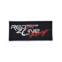 PA0076 레이싱 자동차 레드존 자수 와펜 리폼 패치